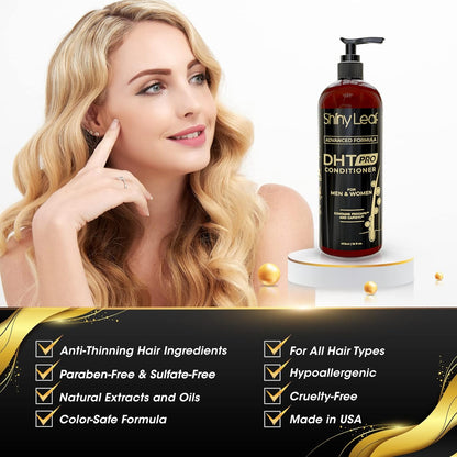 DHT Pro Conditioner and DHT Original Conditioner Bundle by Shiny Leaf
