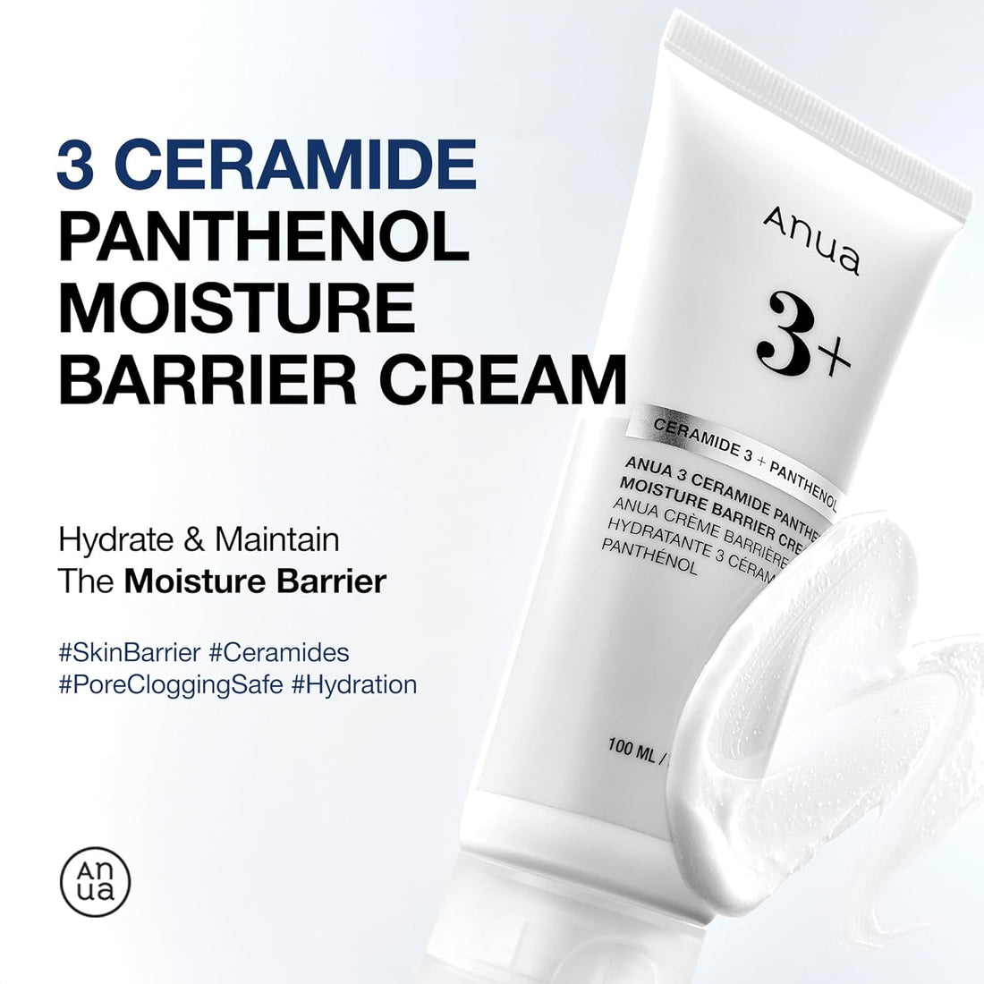ANUA 3+ Ceramide Panthenol Moisture Barrier Cream by AsiaBeautyMall