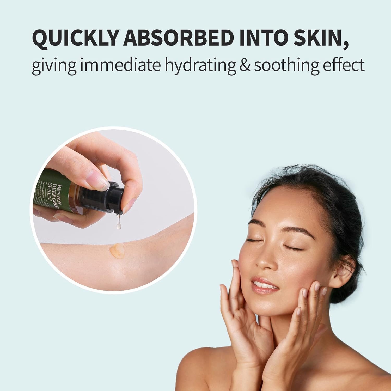 Deep Green Tea Serum 30Ml (1.01 Fl.Oz.)_New - Nourishing &amp; Hydrating Facial Serum for Oily and Sensitive Skin, Skin Soothing by Korean Skin Care