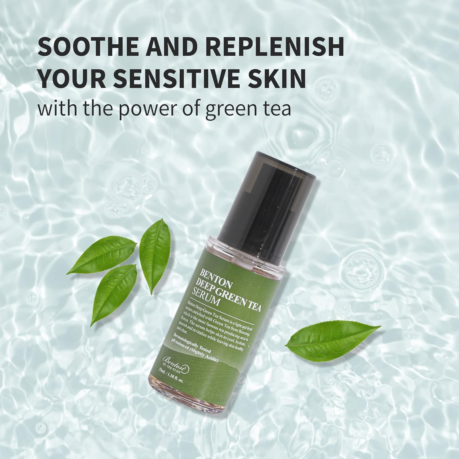 Deep Green Tea Serum 30Ml (1.01 Fl.Oz.)_New - Nourishing &amp; Hydrating Facial Serum for Oily and Sensitive Skin, Skin Soothing by Korean Skin Care