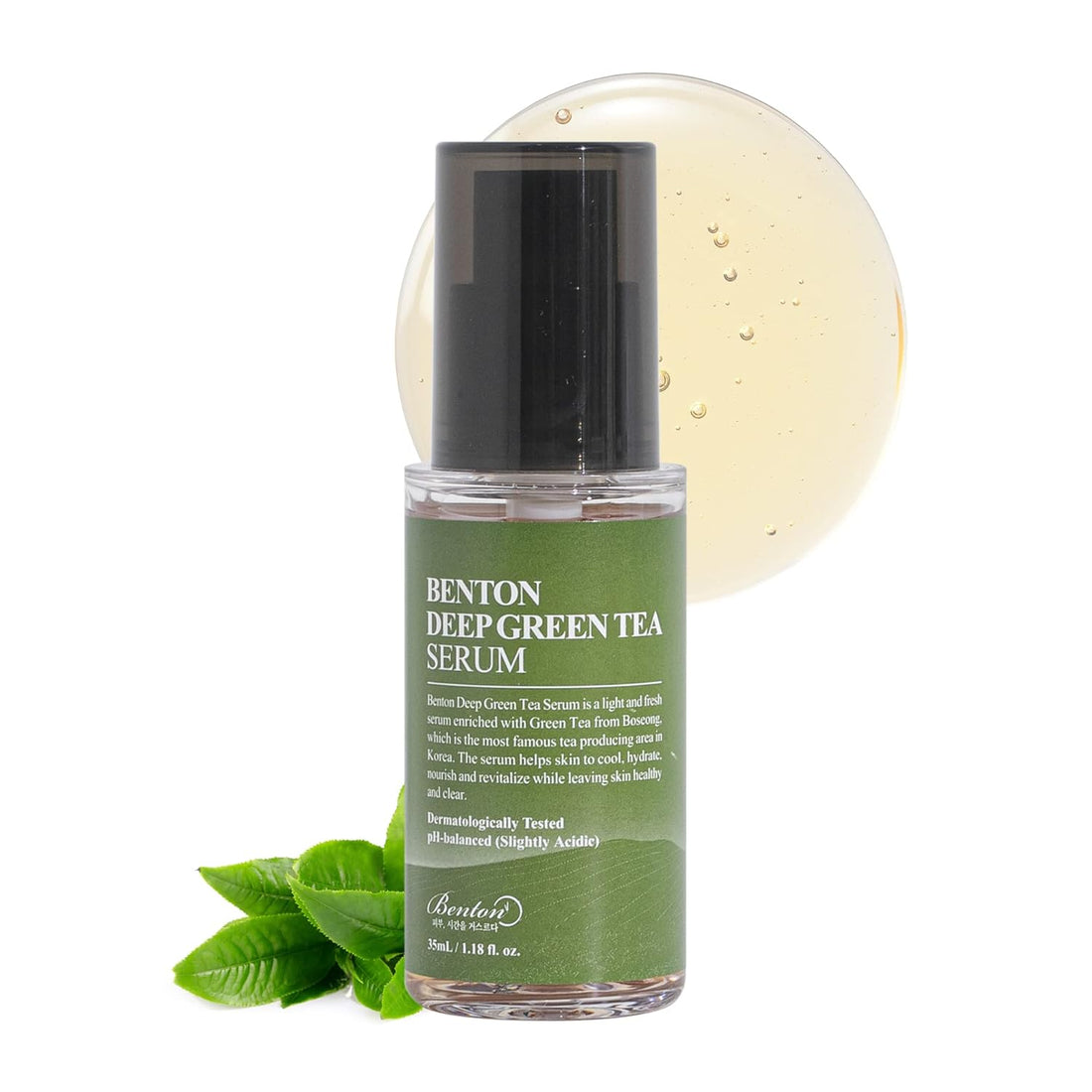 Deep Green Tea Serum 30Ml (1.01 Fl.Oz.)_New - Nourishing &amp; Hydrating Facial Serum for Oily and Sensitive Skin, Skin Soothing by Korean Skin Care