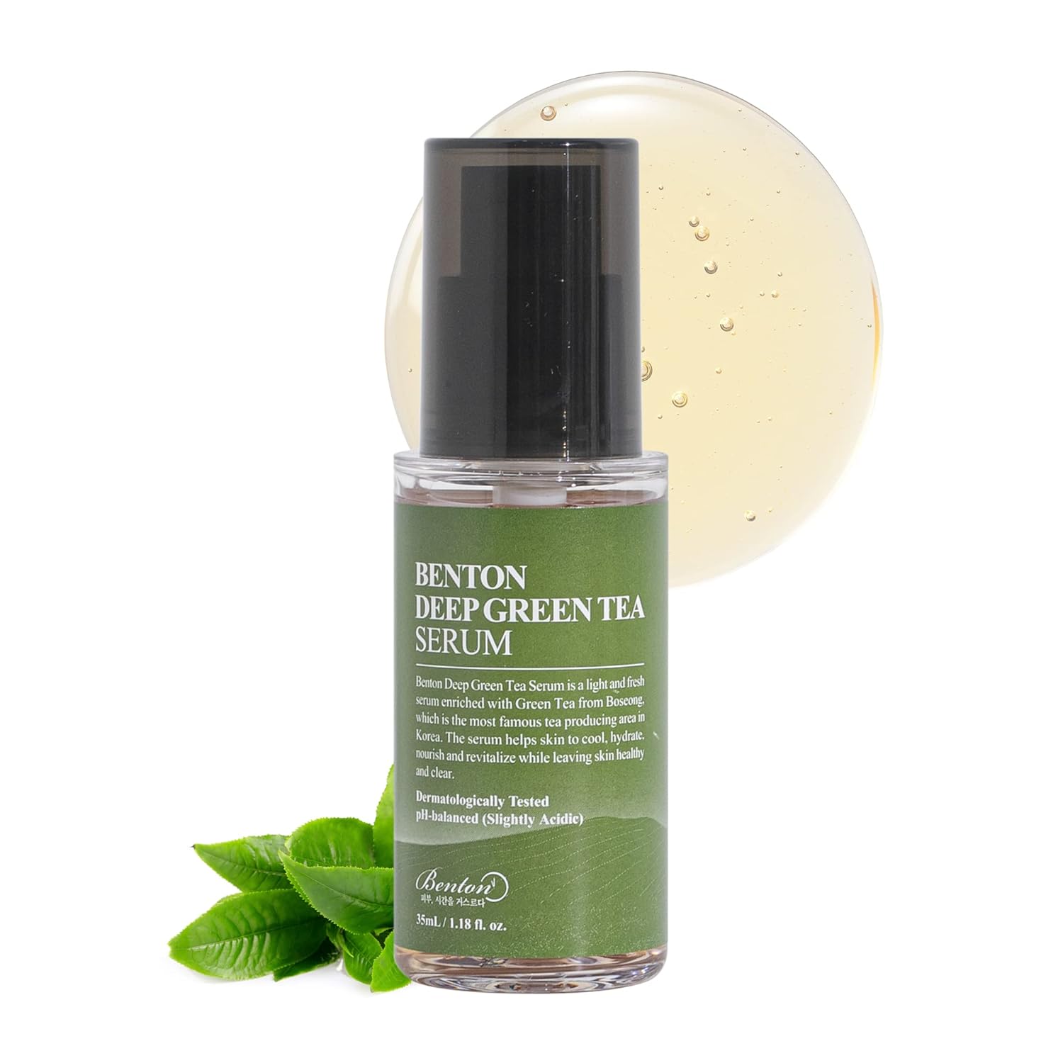Deep Green Tea Serum 30Ml (1.01 Fl.Oz.)_New - Nourishing &amp; Hydrating Facial Serum for Oily and Sensitive Skin, Skin Soothing by Korean Skin Care