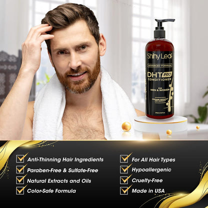 DHT Pro Conditioner and DHT Original Conditioner Bundle by Shiny Leaf