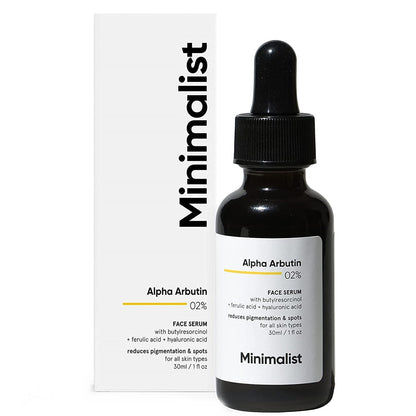 Minimalist Alpha Arbutin 02% Face Serum by Dista