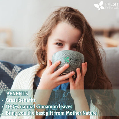 Cinnamon Leaves by FreshDrinkUS - Natural and Premium Herbal Tea