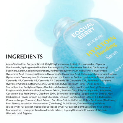 EQQUALBERRY Hyaltoin Flooding Serum by AsiaBeautyMall