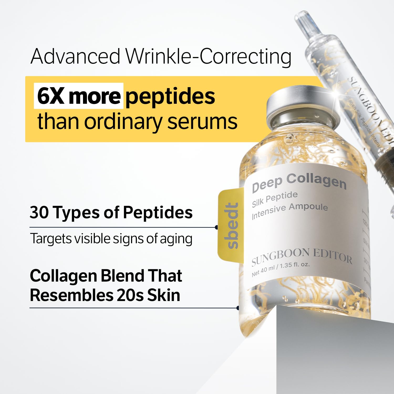 Sungboon Editor Deep Collagen Silk Peptide Intensive Ampoule by AsiaBeautyMall
