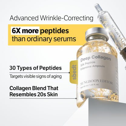 Sungboon Editor Deep Collagen Silk Peptide Intensive Ampoule by AsiaBeautyMall