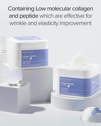 Mary &amp; May Collagen Peptide Vital Mask by AsiaBeautyMall