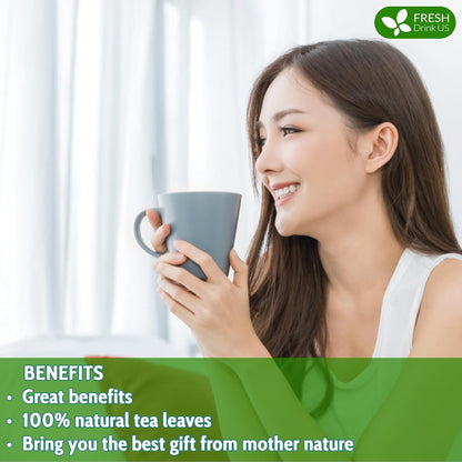 Premium Banaba Dried Leaves by FreshDrinkUS - Natural and Premium Herbal Tea