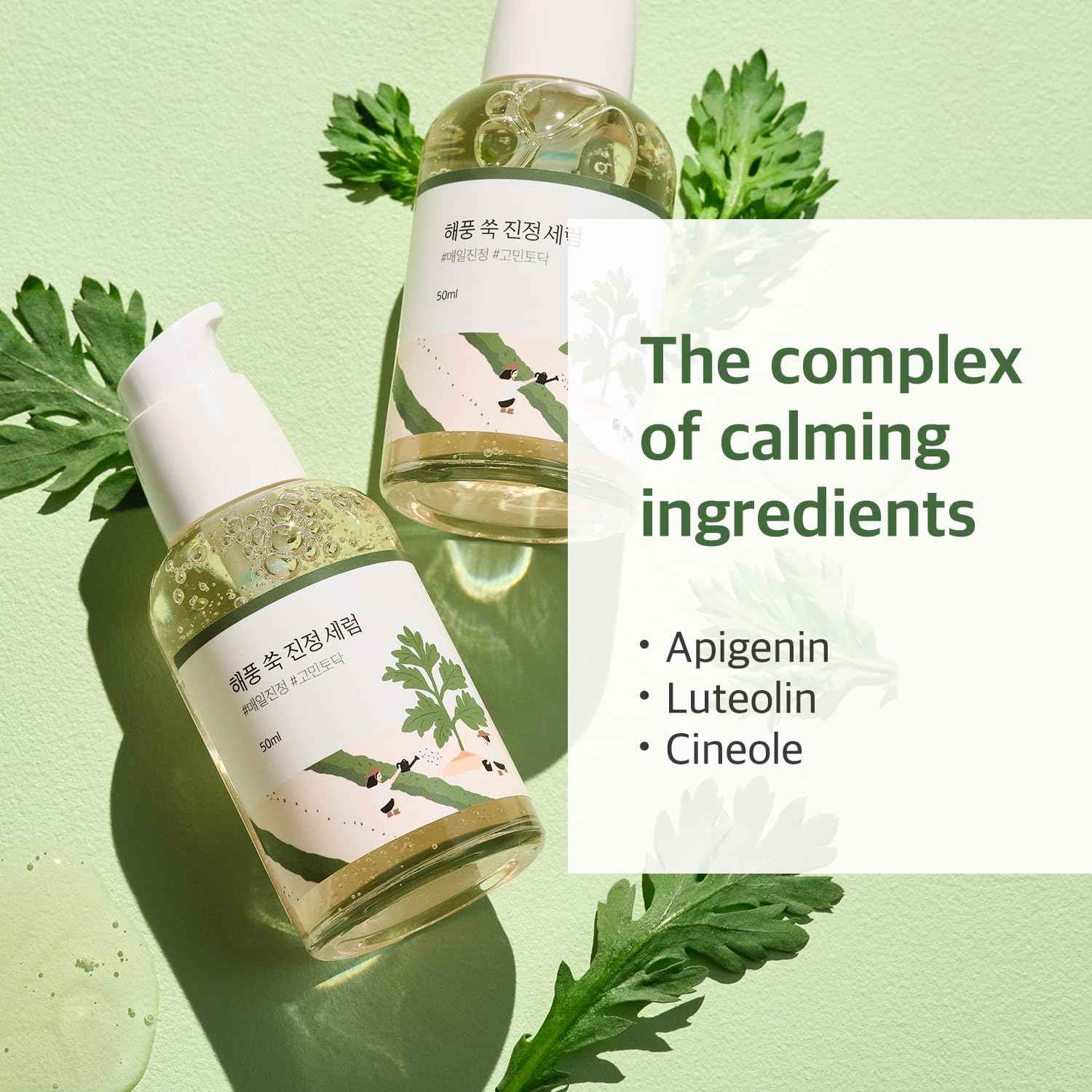 Round Lab Mugwort Calming Serum by AsiaBeautyMall