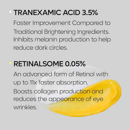 Dr. Melaxin TX Retinalsome Double Effect Eye Cream by AsiaBeautyMall