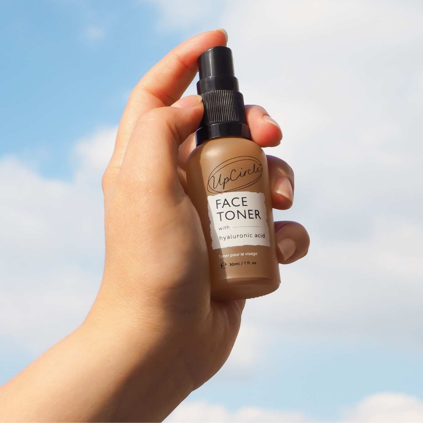 Face Toner with Hyaluronic Acid - Travel Size by UpCircle