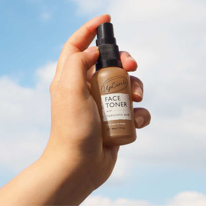 Face Toner with Hyaluronic Acid - Travel Size by UpCircle