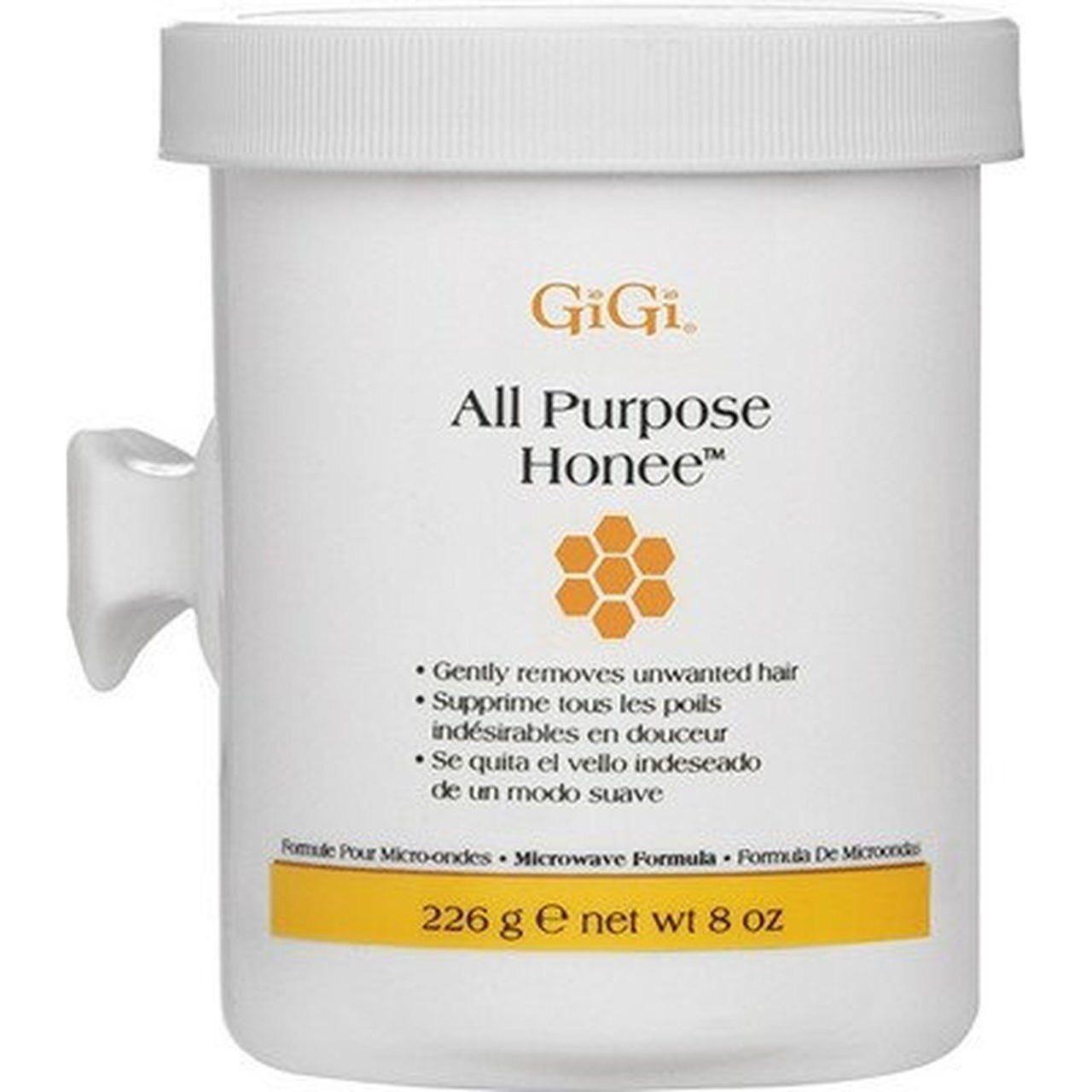 Gigi All Purpose Honee Wax Microwave Formula 8 Oz by Pasteur Pharmacy