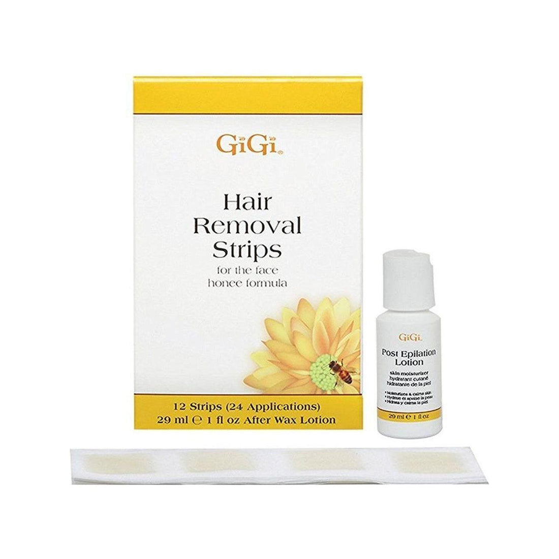 Gigi Hair Removal Strips For The Face 24 Strips by Pasteur Pharmacy