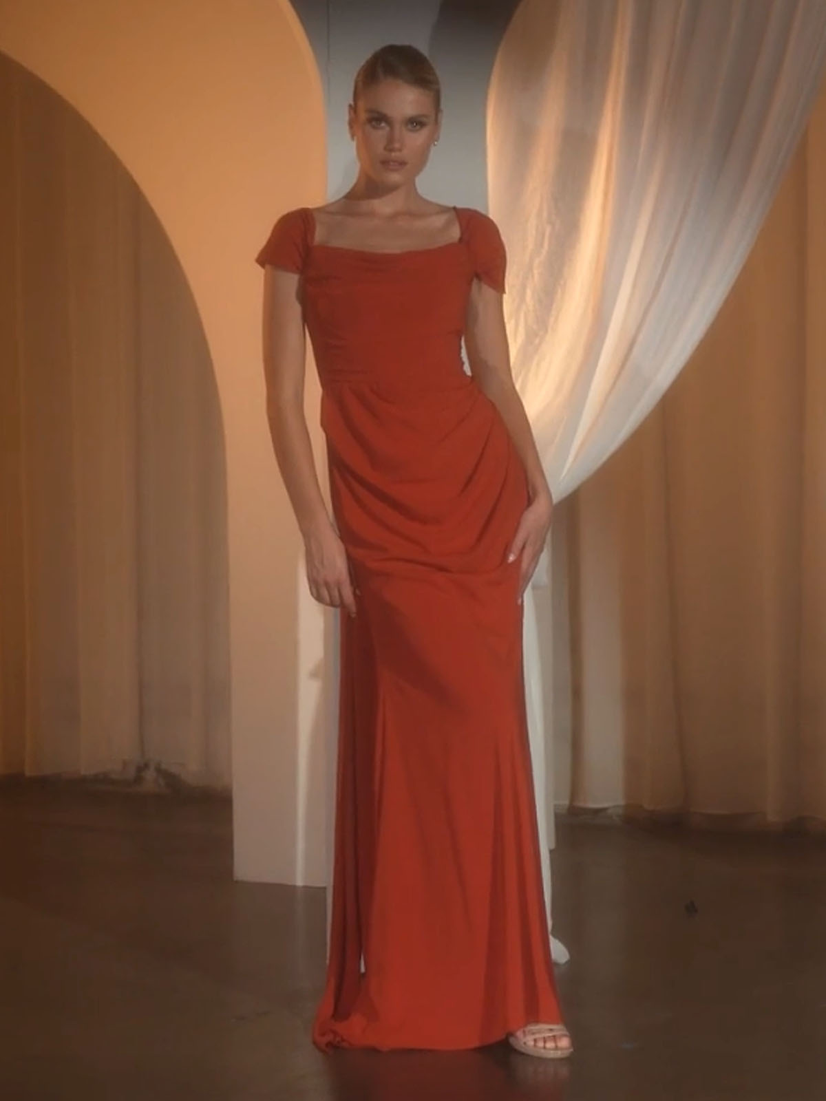 Ladivine 7433 Dress Versatile Tie Chiffon Strapless Bridesmaid Dress by DiscountDressShop