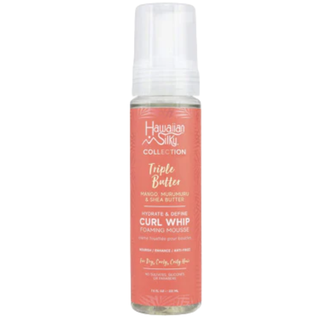Hawaiian Silky Triple Butter Styling Mousse 7.5oz by Farmacias Savia