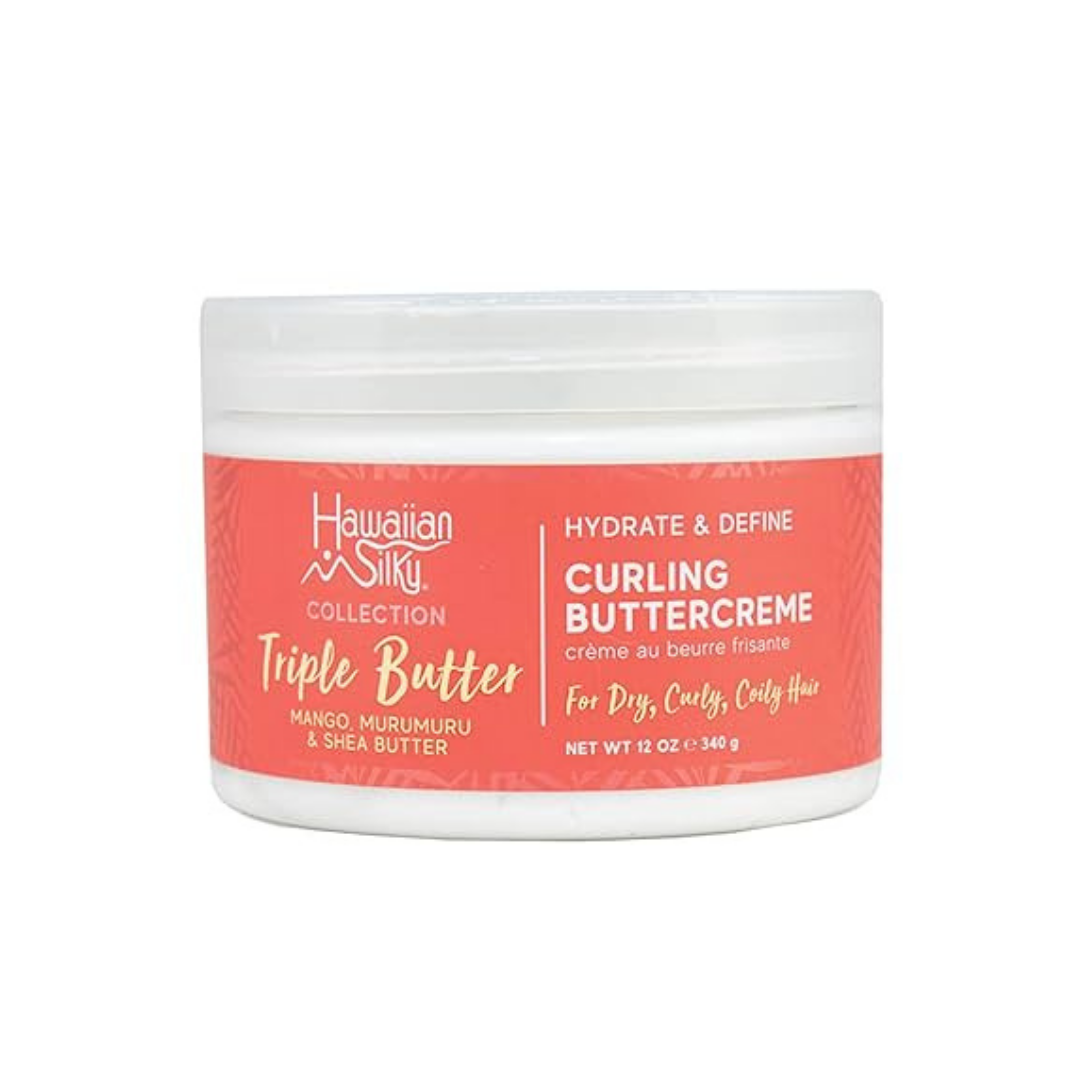 Hawaiian Silky Triple Butter Curl Cream 16oz by Farmacias Savia