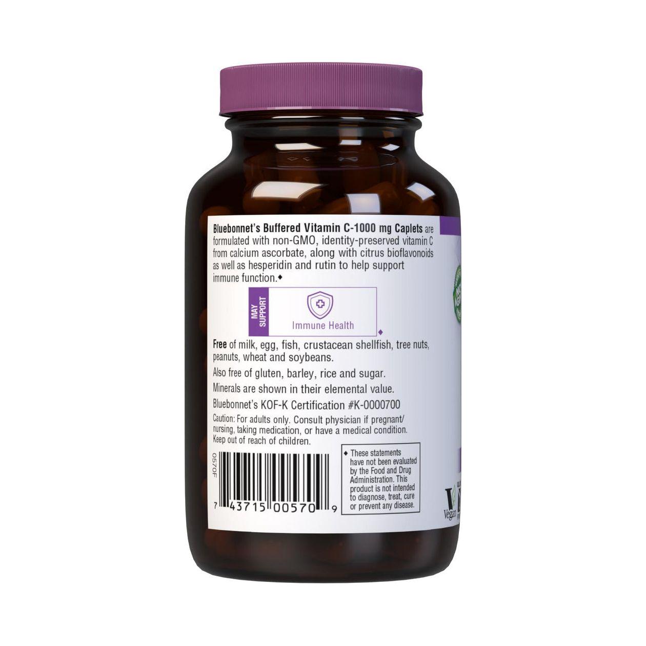 Bluebonnet Buffered Vitamin C 1000 mg, 90 Vegetables Capsules by Pasteur Pharmacy