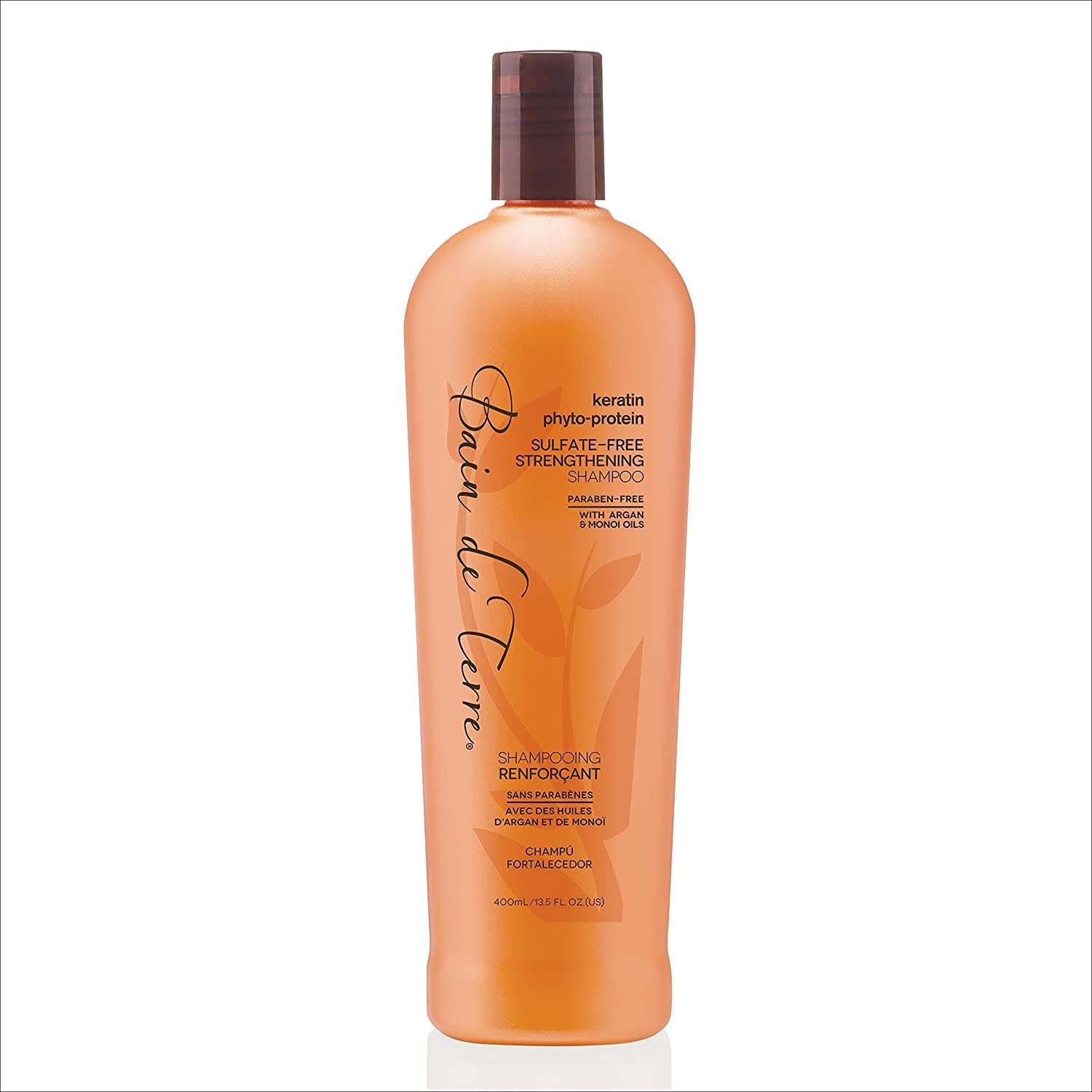 Bain De Terre Keratin Phyto-Protein Strengthening Shampoo 13.5 Oz by Pasteur Pharmacy