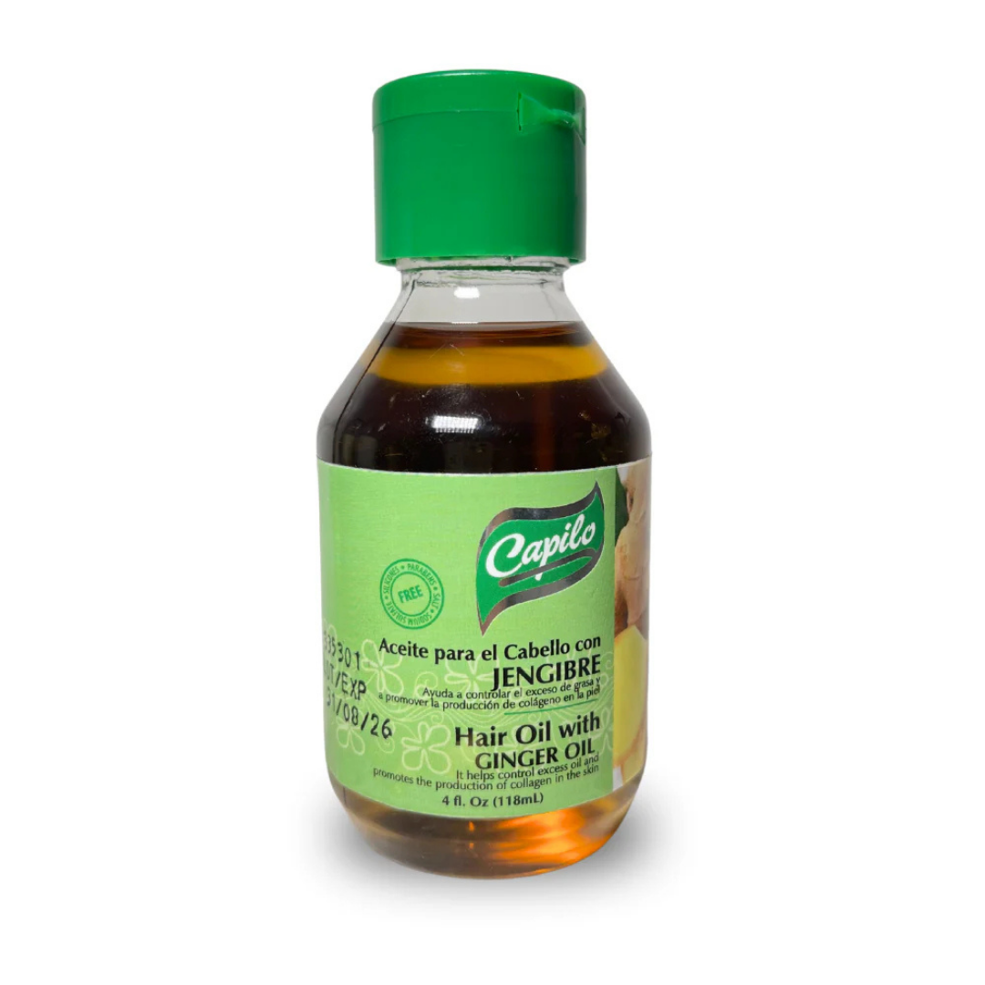 Capilo Ginger Root Oil (4oz) by Farmacias Savia