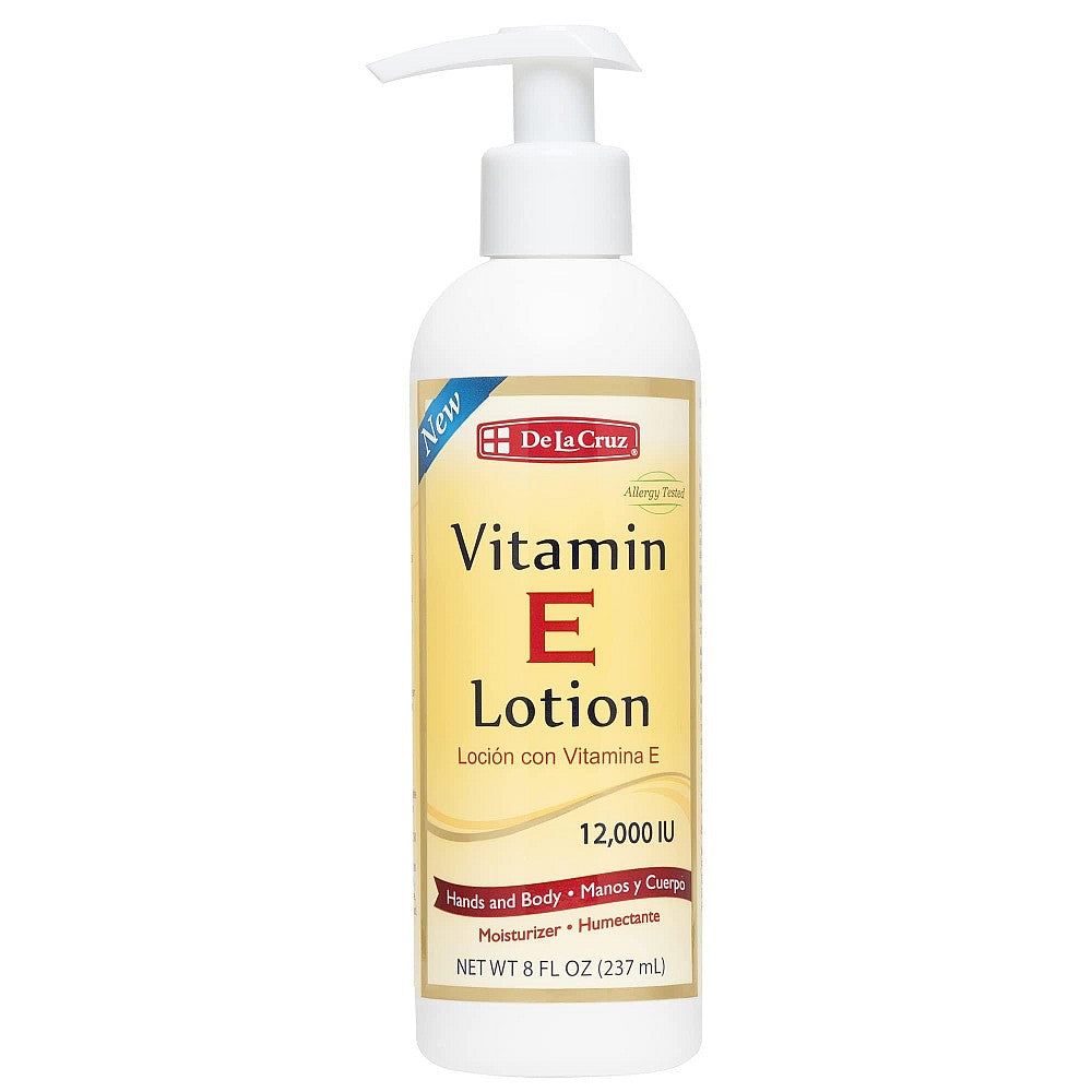 De La Cruz Vitamin E Hand And Body Lotion, 8 Oz by Pasteur Pharmacy