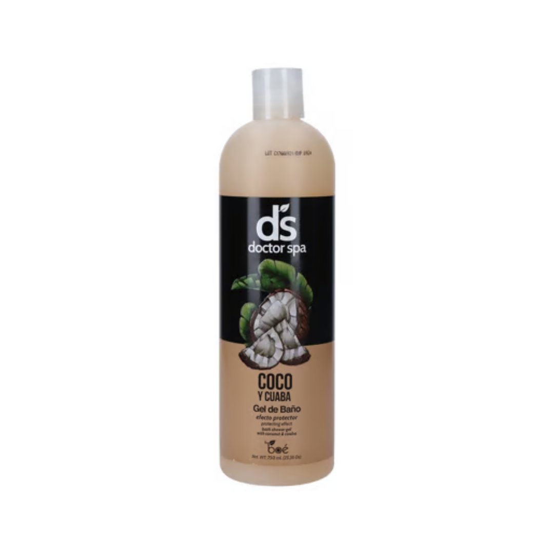Doctor Spa Bath Gel – Coconut &amp; Cuaba (25.36 oz) by Farmacias Savia