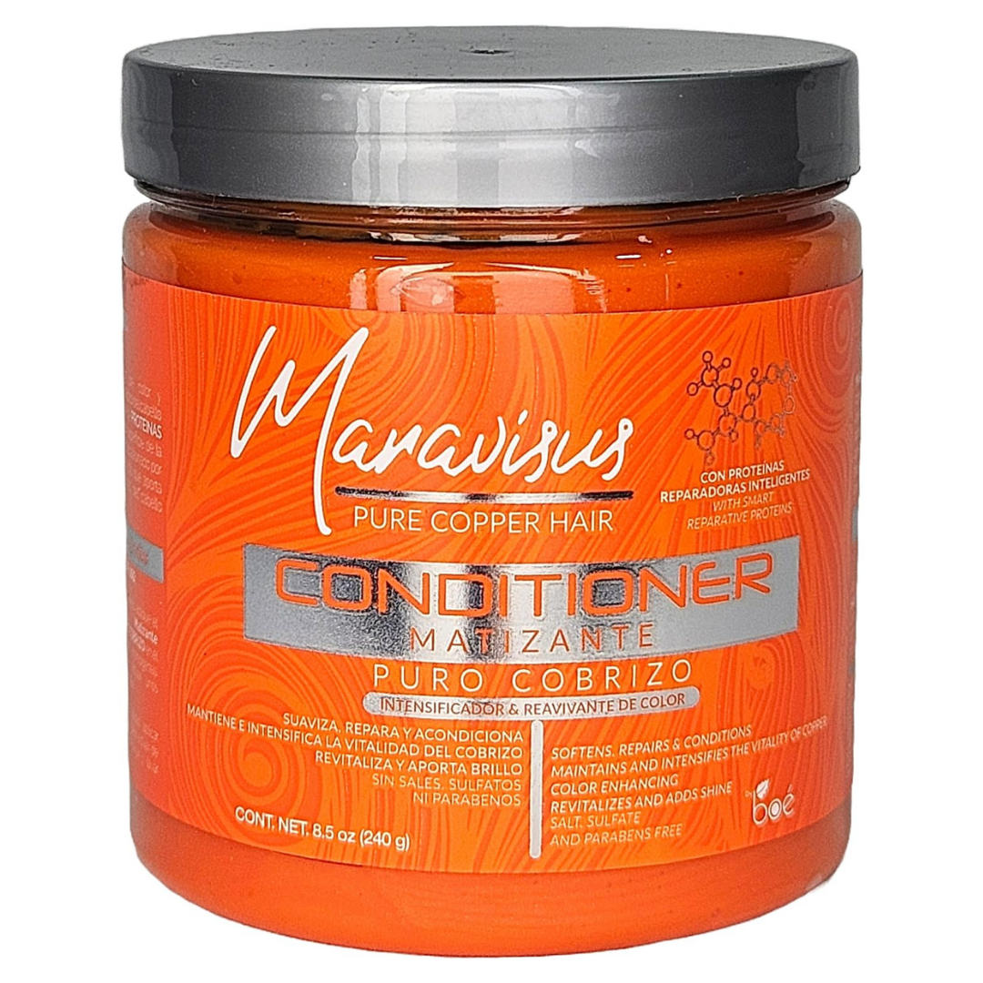Maravisus Pure Copper Hair Puro Cobrizo Matizante Conditioner (8.5oz) by Farmacias Savia