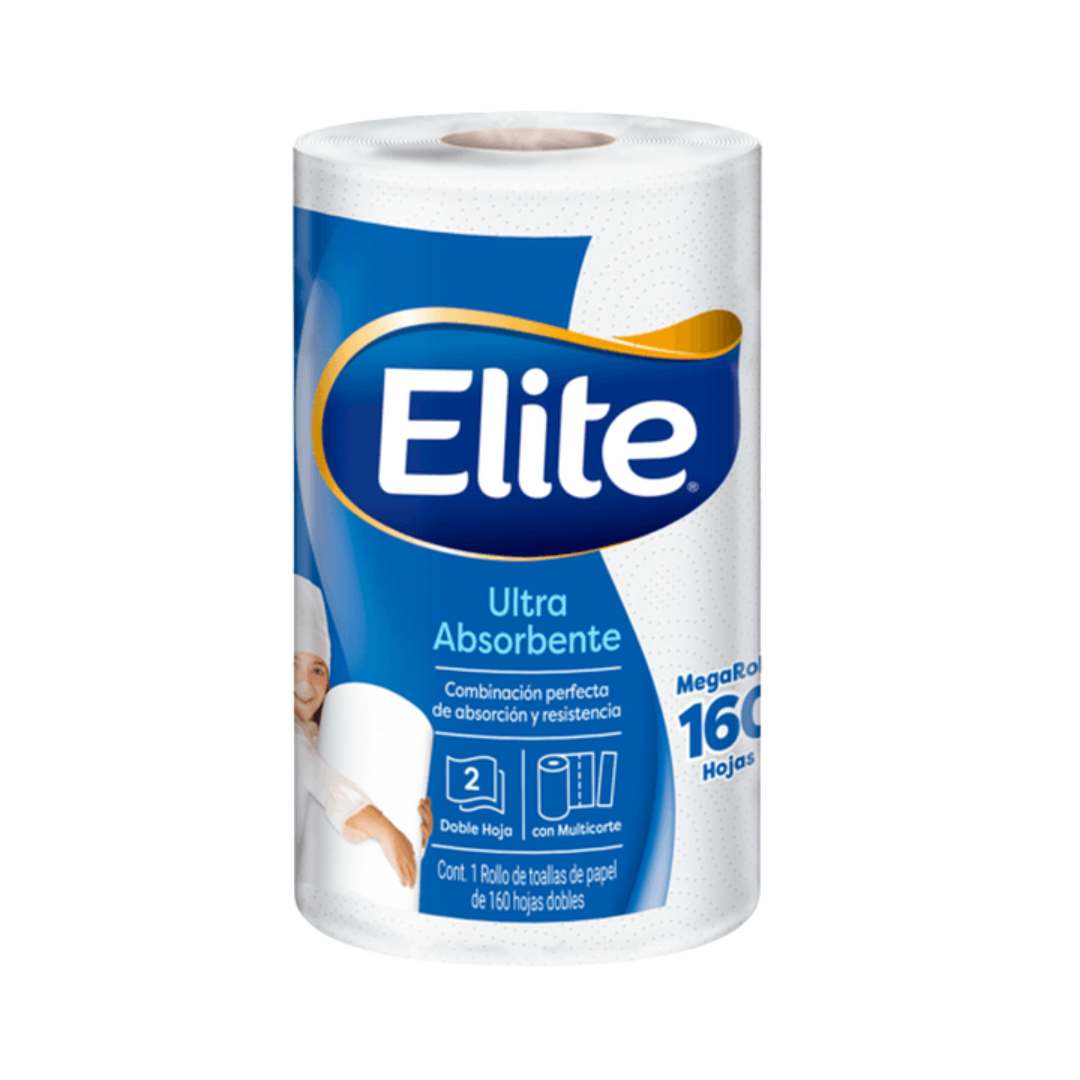 Elite Paper Towel Single Roll (160 Sheets) by Farmacias Savia