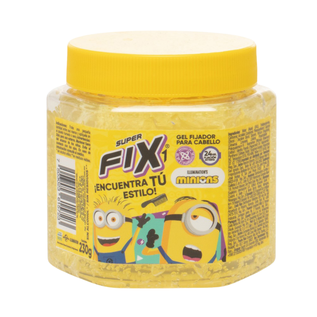 Super Fix Minions Edition Extreme Hold Hair Gel (9.17oz) by Farmacias Savia