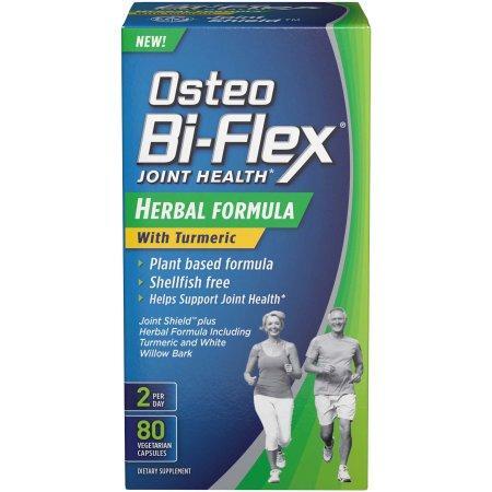 Osteo Bi-Flex Joint Health Herbal Formula With Turmeric Dietary Supplement Capsules by Pasteur Pharmacy