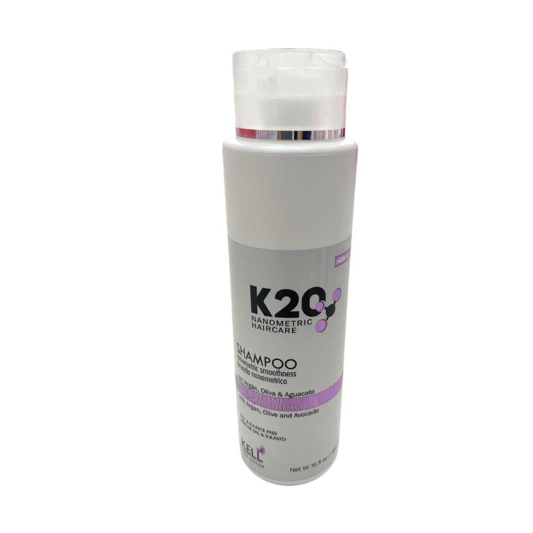 K20 Nanometric Argan Olive &amp; Avocado Smoothing Shampoo (16oz) by Farmacias Savia