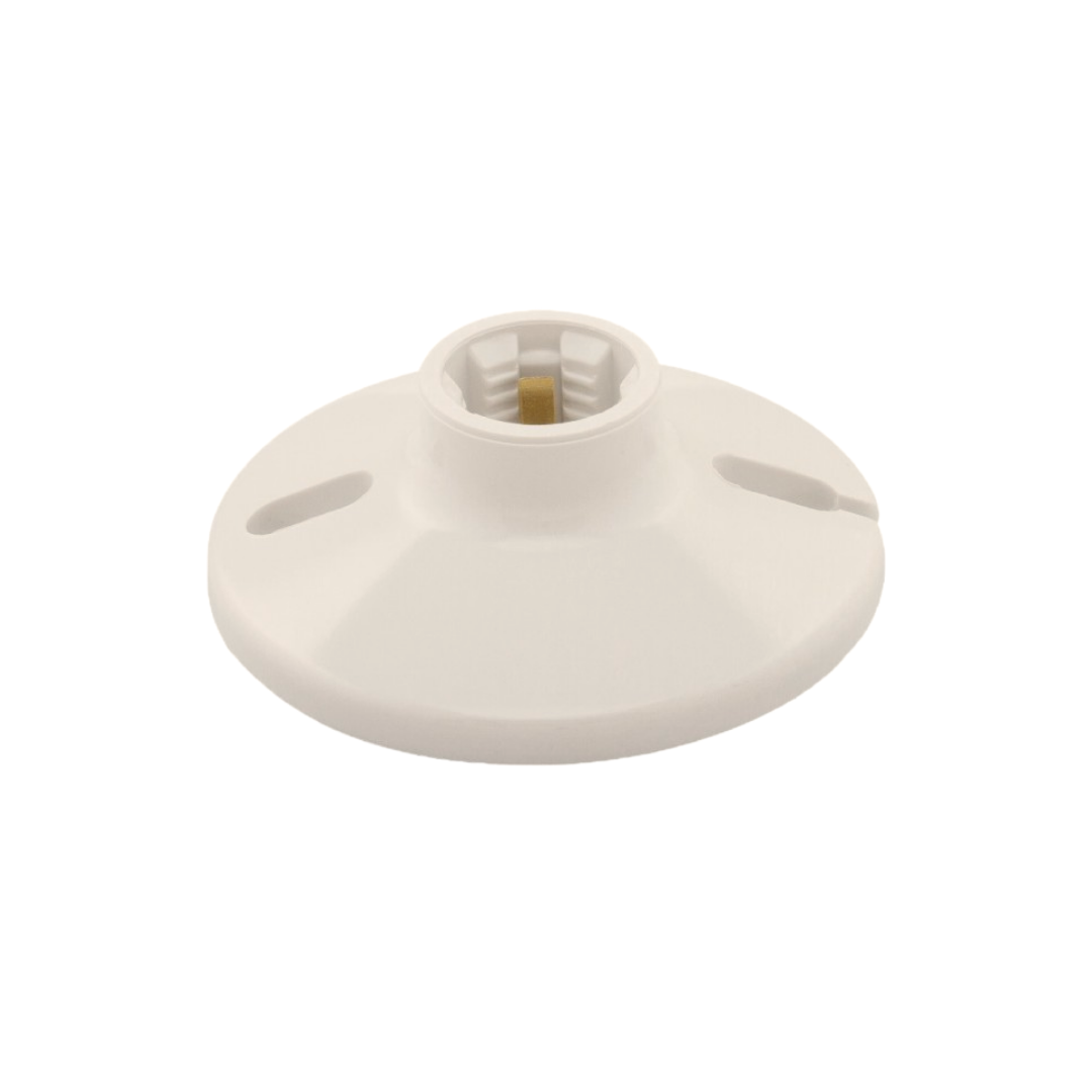 Ivory Plastic Escutcheon Plate (Plumbing Cover) by Farmacias Savia