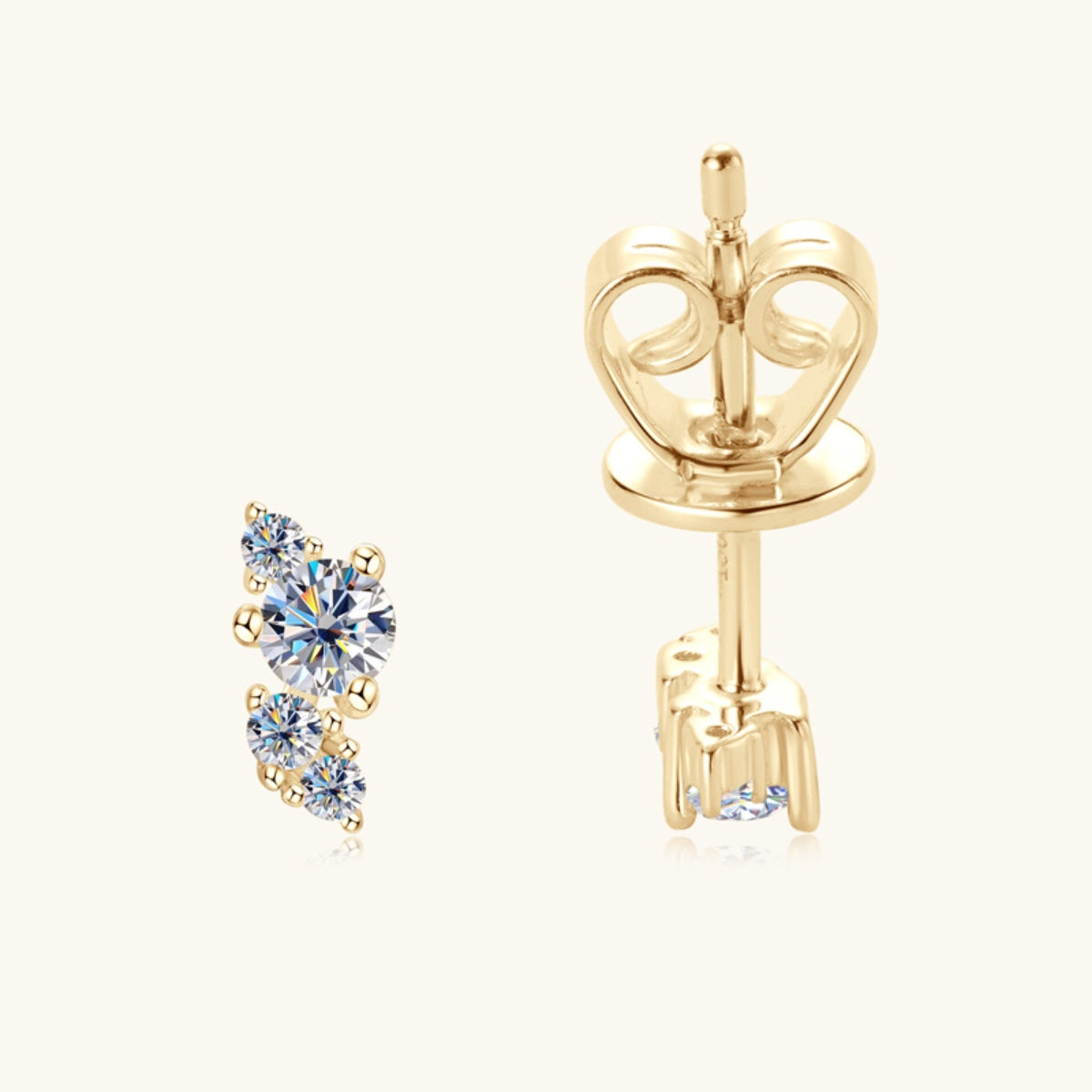 Pure Sterling Silver Sparkala™ Stud Earrings by Sparkala
