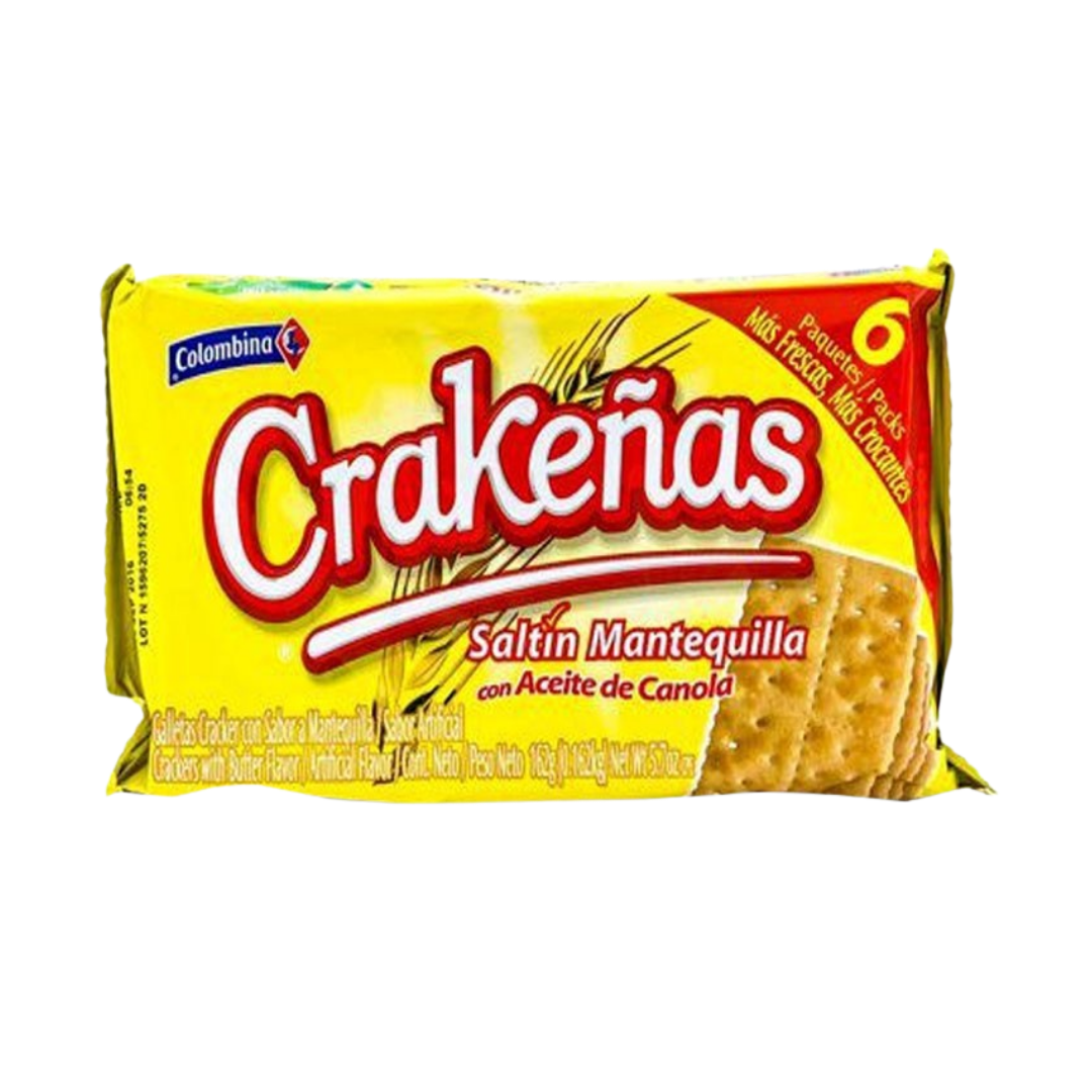 CraKenas Butter Crackers 6-Pack by Farmacias Savia