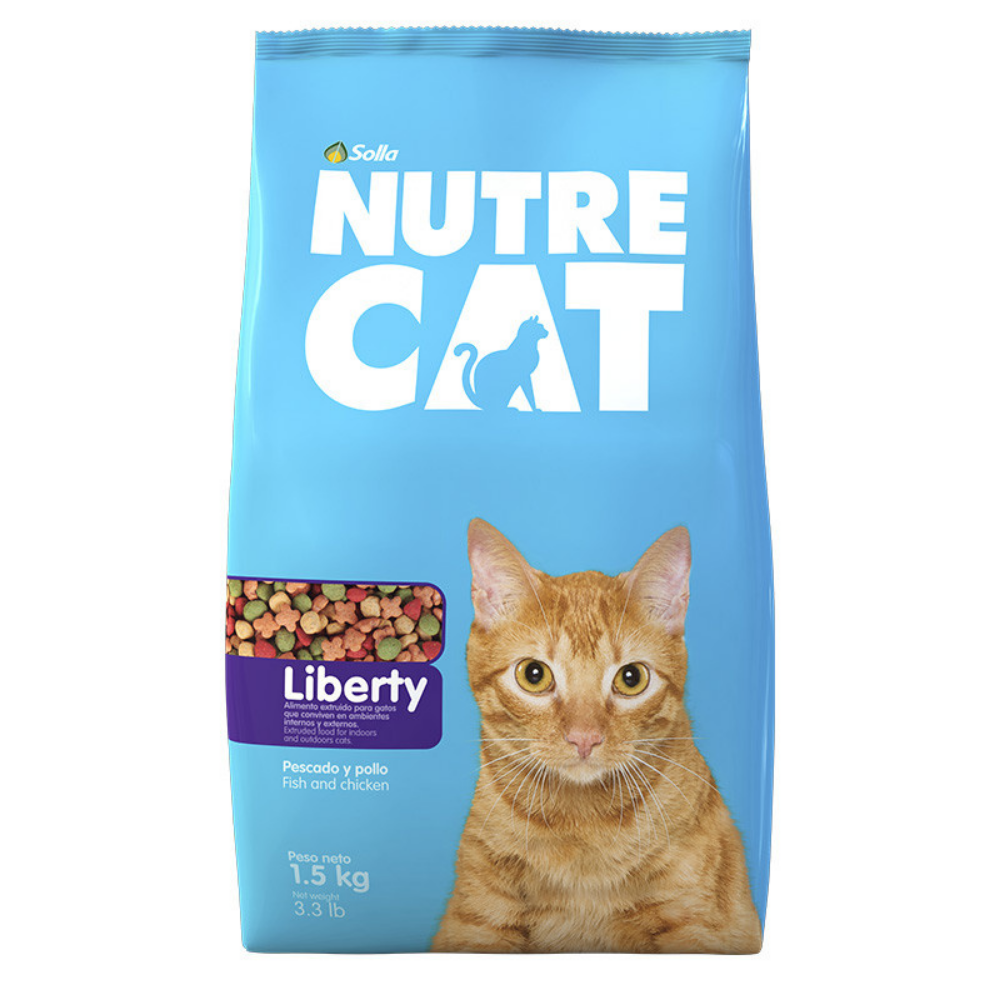 NutreCat Liberty Dry Cat Food (3.3lbs) by Farmacias Savia