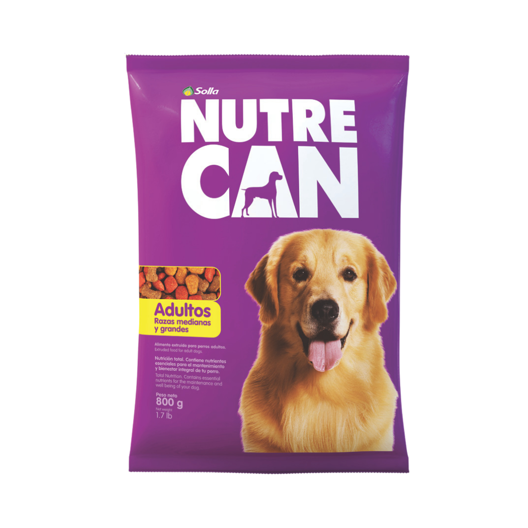 Solla Nutre Can Adult Dog Food Medium &amp; Large Breeds (1.7lb) by Farmacias Savia
