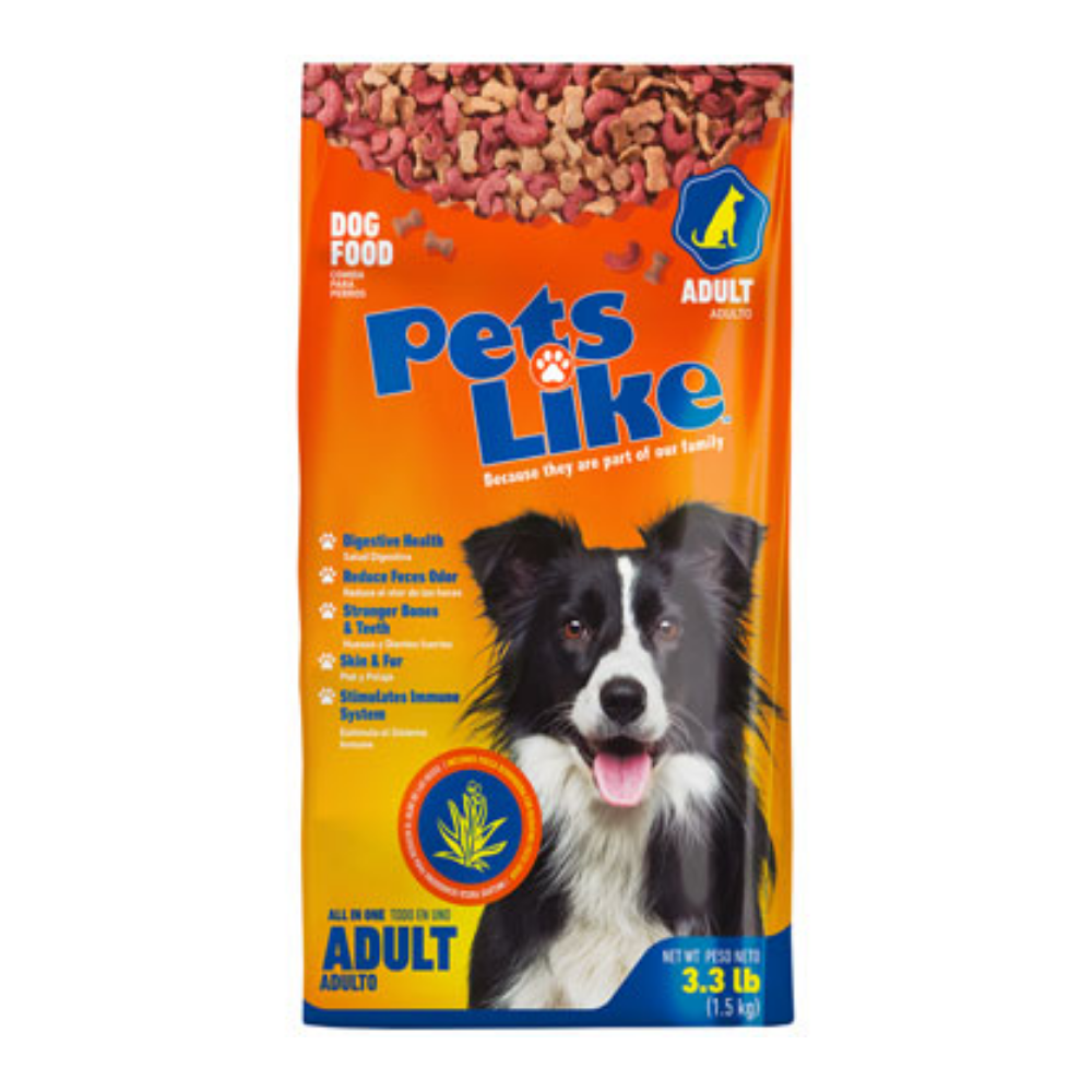 Pets Like Adult Dry Dog Food (3.3lbs) by Farmacias Savia