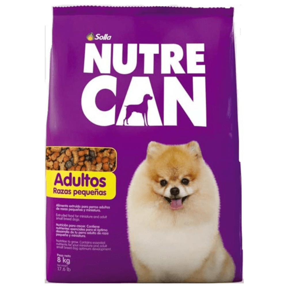 Nutre Can Adult Small Breed Dry Dog Food (13.2lbs) by Farmacias Savia