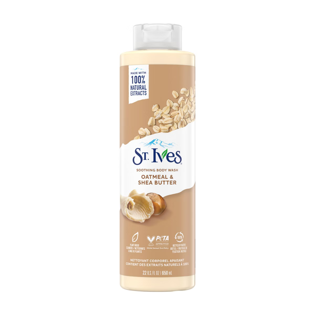 St. Ives Oatmeal &amp; Shea Butter Soothing Body Wash (22oz) by Farmacias Savia
