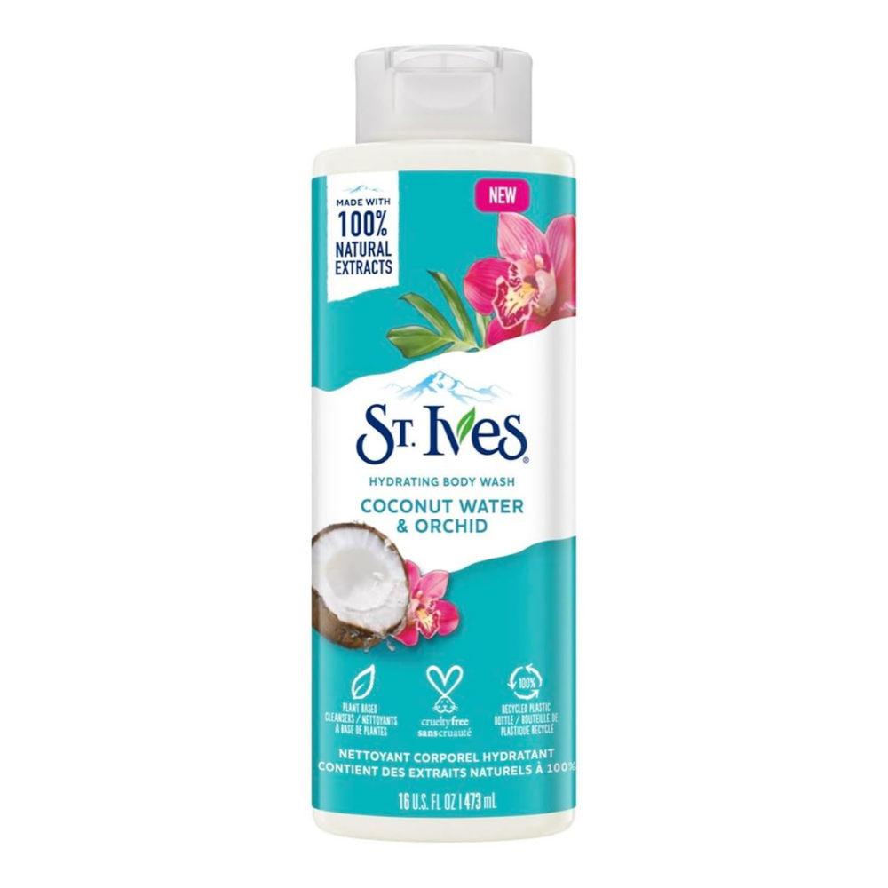 St. Ives Hydrating Body Wash Coconut Water &amp; Orchid (16oz) by Farmacias Savia