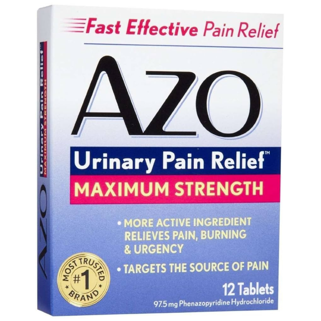 AZO Urinary Pain Relief Tablets 95mg (12 ct) by Farmacias Savia