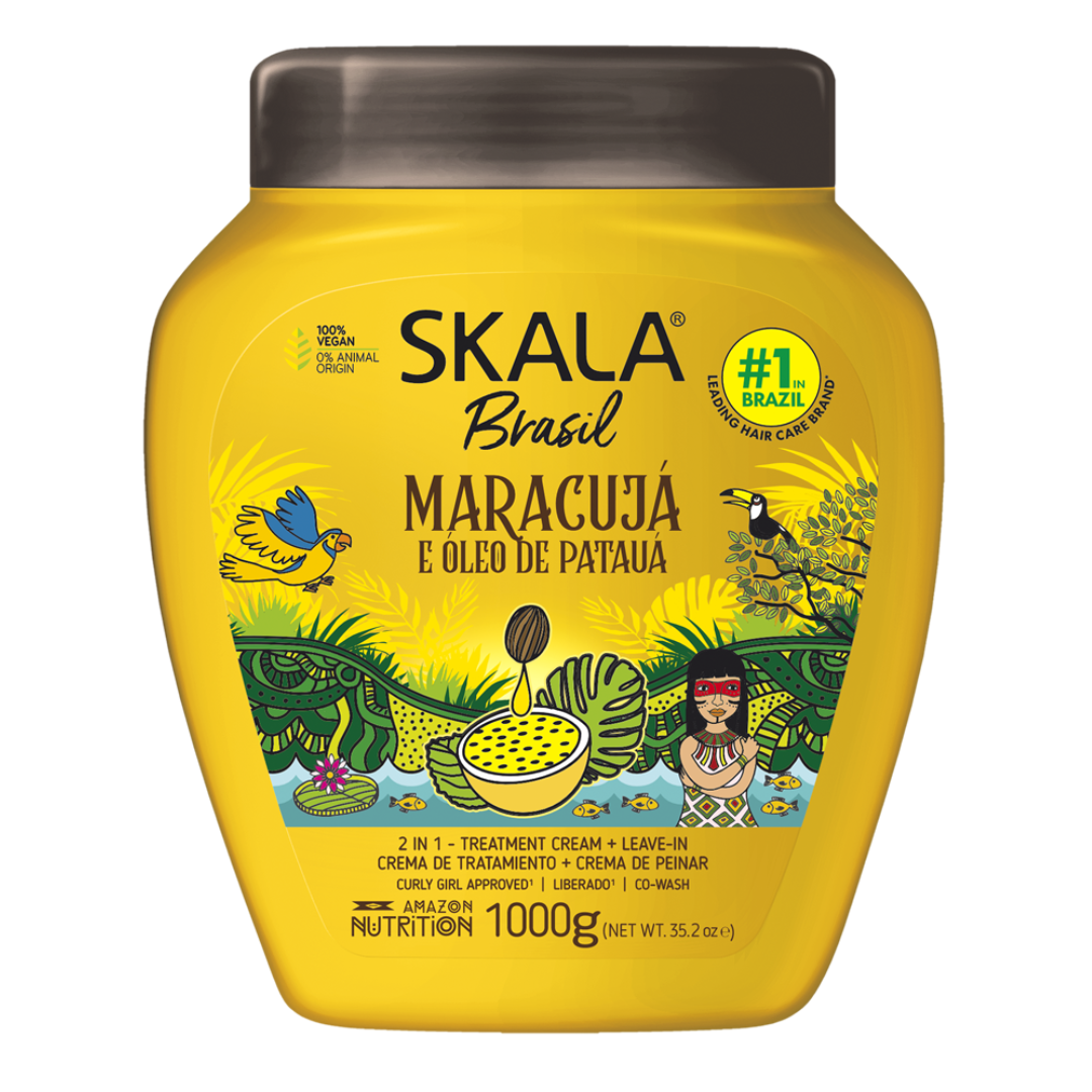 Skala Maracujá 2-in-1 Conditioner &amp; Cream (35.2 oz) by Farmacias Savia