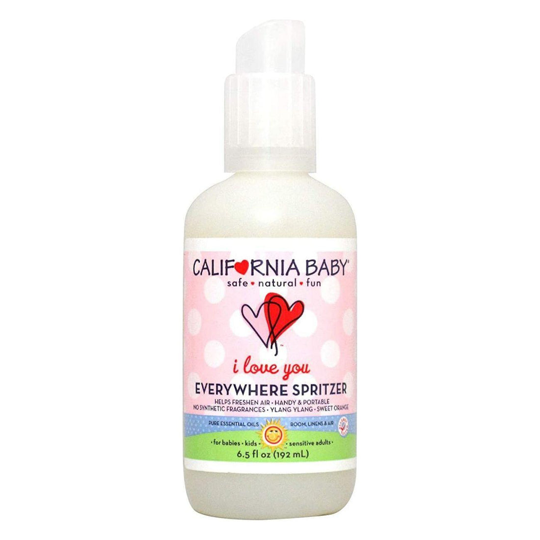 California Baby Aromatherapy Spritzer, I Love You 195ML by Pasteur Pharmacy