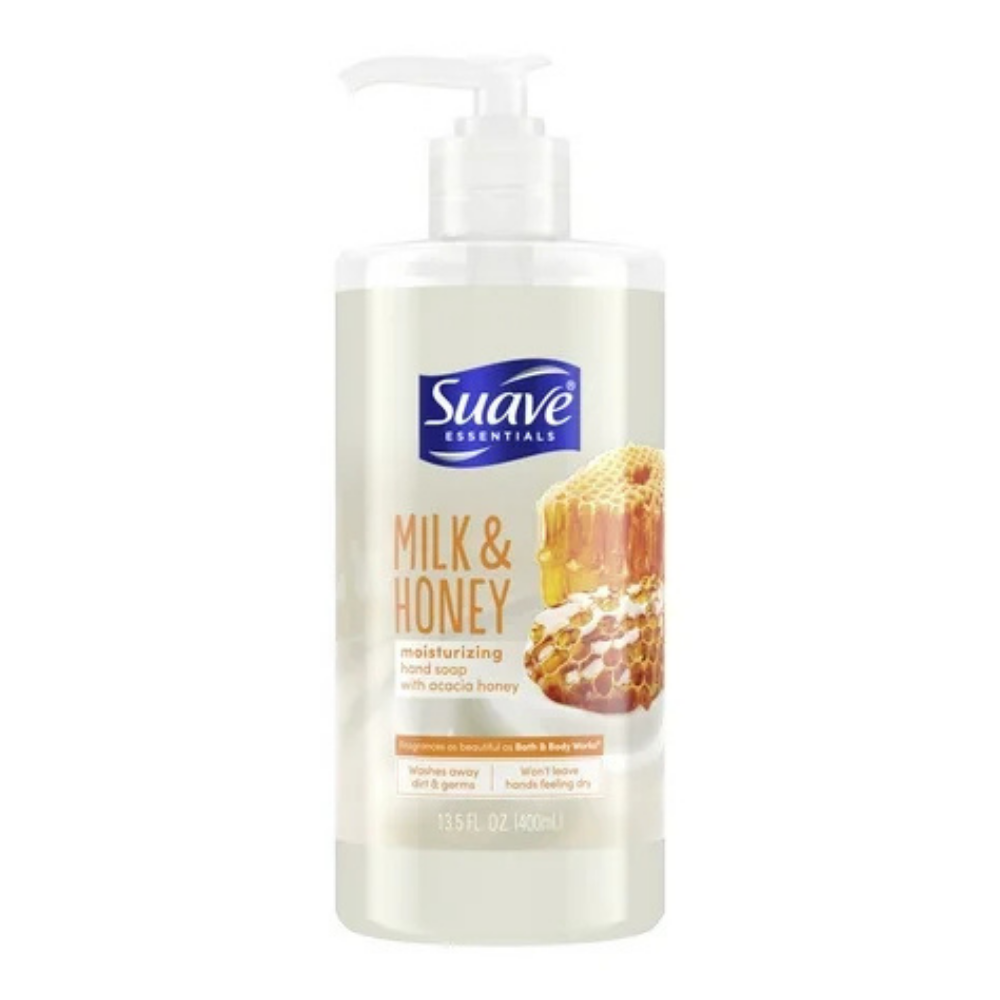 Suave Essentials Milk &amp; Honey Moisturizing Hand Soap (13.5oz) by Farmacias Savia