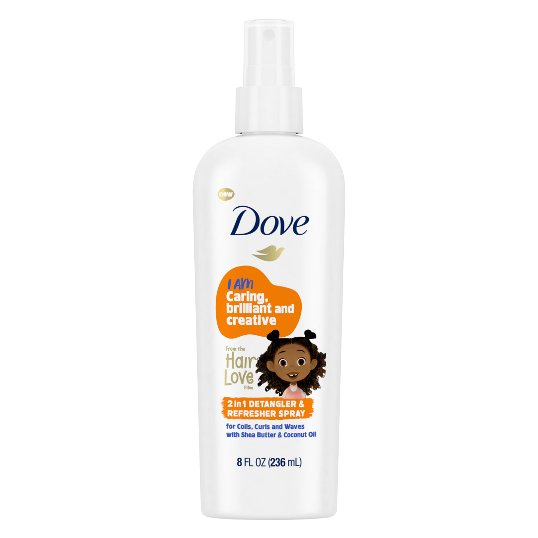 Dove Kids Care Hair Love 2-in-1 Detangler &amp; Refresher Spray (8oz) by Farmacias Savia