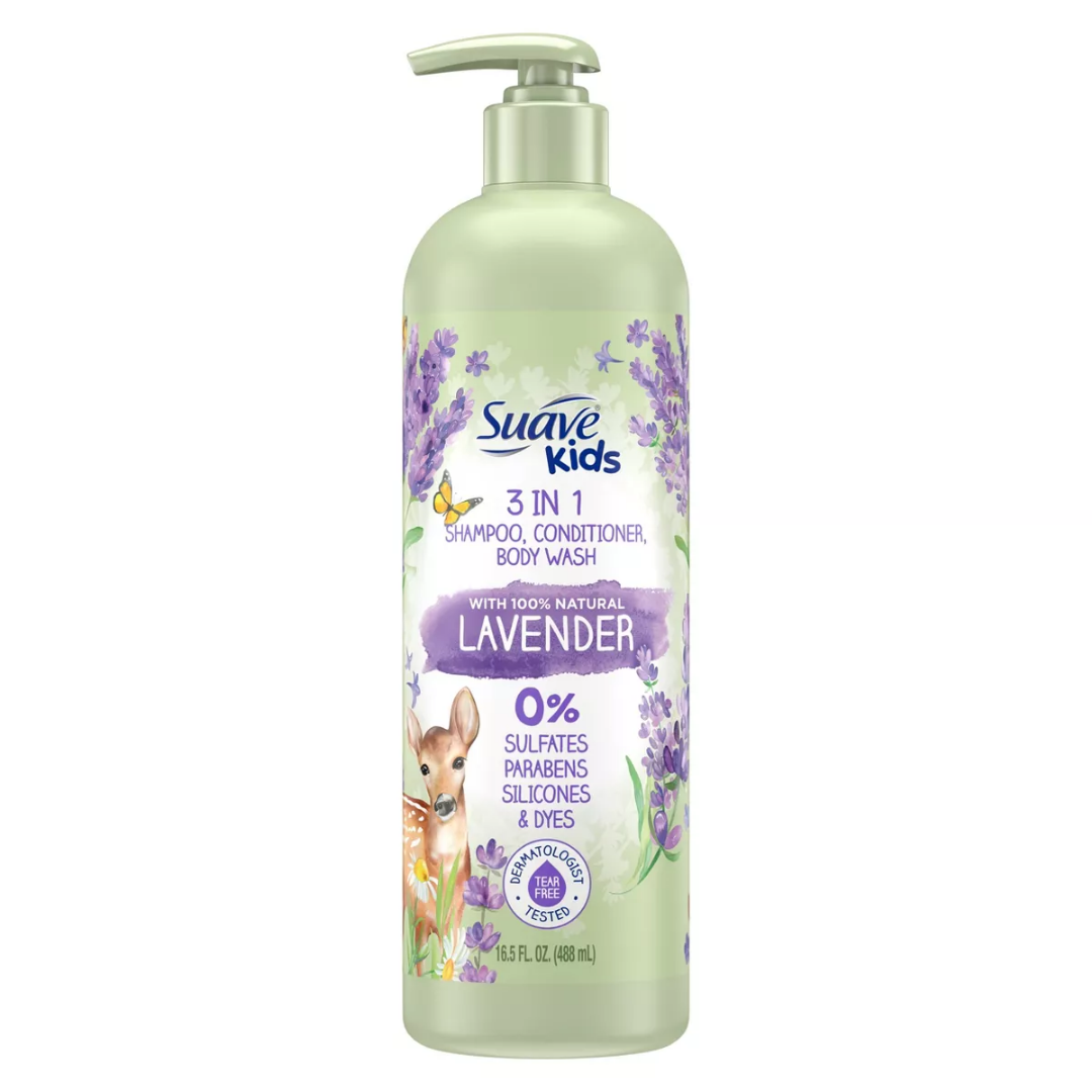 Suave Kids 3-in-1 Shampoo Conditioner Body Wash Coconut (22.5oz) by Farmacias Savia