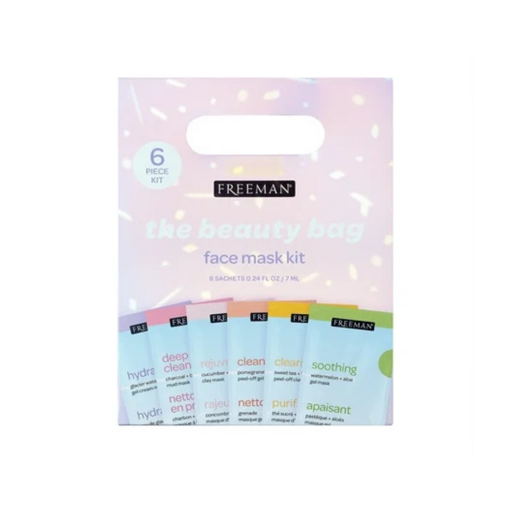 Freeman The Beauty Bag Face Mask Kit 6 Sachets ( / 7 mL cada uno) (0.24 fl oz) by Farmacias Savia