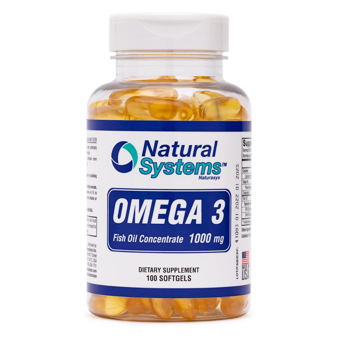 Natura Omega 3 Fish Oil Softgels (100ct) by Farmacias Savia